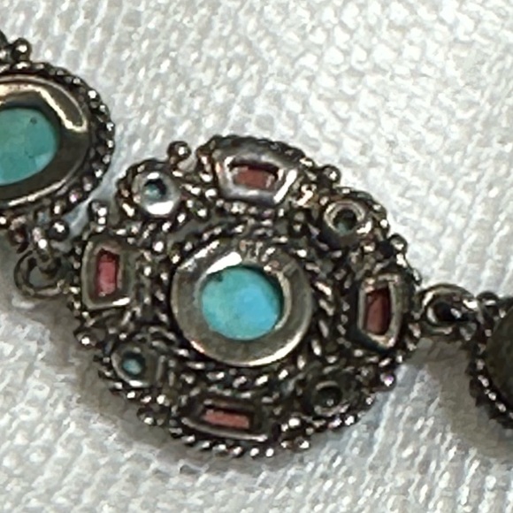 Sterling Silver bracelet 925 NK Thailand - Picture 6 of 8